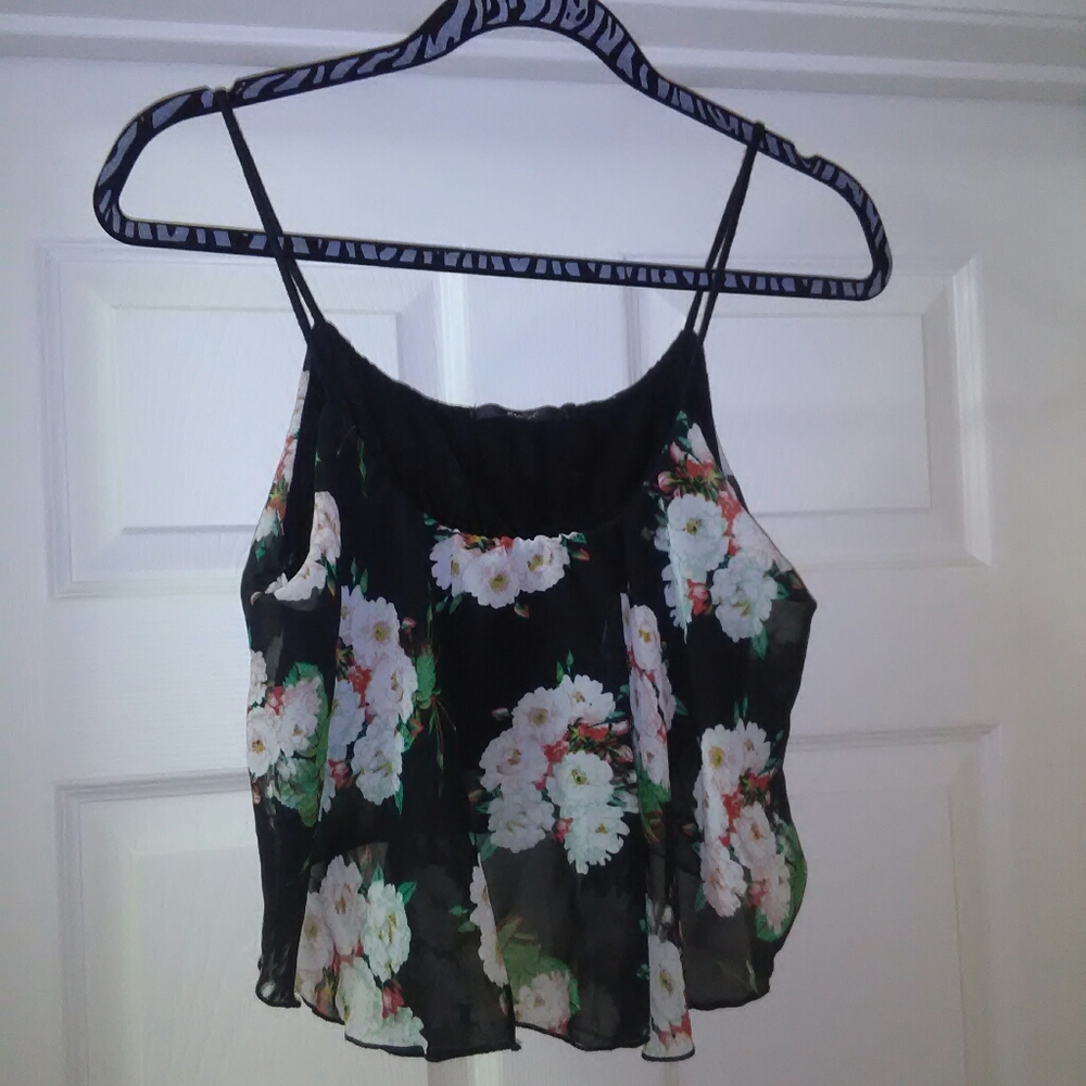Flower crop top / 5 for 25